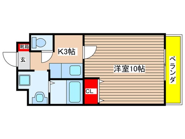 M.HOUSEⅡの物件間取画像